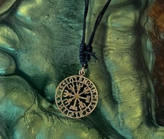 Halskette - Vegvisir - Bronze