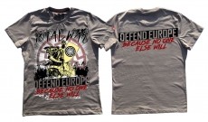 Premium Shirt - Defend Europe - grau