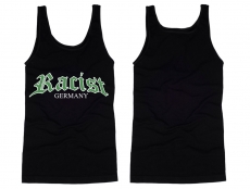 Muskelshirt/Tank Top - Racist - Motiv 1 - grün