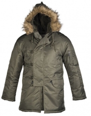 US FLIEGERPARKA - N3B - TEESAR® OLIV