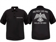 Polo-Shirt - Deutsch und Frei