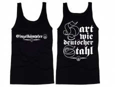 Muskelshirt/Tank Top - Einzelkämpfer - hart wie deutscher Stahl