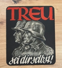 Mausunterlage / Mousepad / Mauspad - Treu dem Vaterland