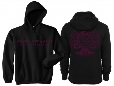 Frauen - Kapuzenpullover - Aryan Valkyrie - Vegvisir - schwarz/lila