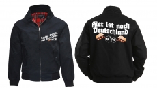 Harrington Jacke - bedruckt - Grüße aus dem Osten - Hier ist noch Deutschland