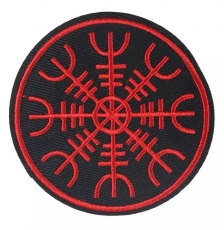 Aufnäher - Vegvisir - rot