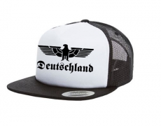 Cap Reichsadler Deutschland - 3-Tone - schwarz - Trucker Cap