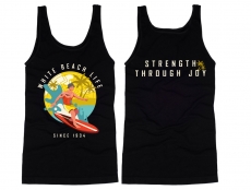 Muskelshirt/Tank Top - White Beach Life