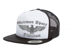 Cap German Sport Division Adler - 3-Tone - schwarz - Trucker Cap