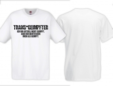 T-Hemd - Trans*geimpft - weiss