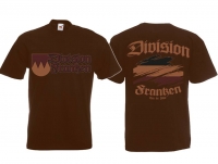 Frauen T-Shirt - Division Franken - braun