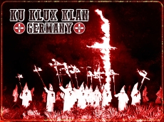 Blechschild - 12x18cm - KKK - Klanparty