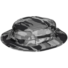 Buschhut - Mesh Boonie - grey camo