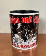 Tasse - schwarz - Ruhm und Ehre