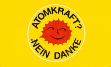 Fahne - Atomkraft Nein Danke (195)