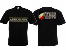 T-Hemd - Afrika Korps - schwarz - Motiv 2