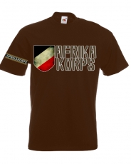 T-Hemd - Afrika Korps - braun - Motiv 3