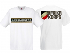 T-Hemd - Afrika Korps - weiß - Motiv 2