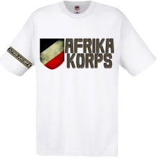 T-Hemd - Afrika Korps - weiß - Motiv 3