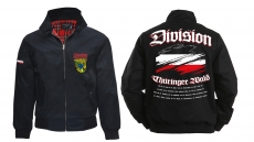 Harrington Jacke - bedruckt - schwarz - Division Thüringer Wald